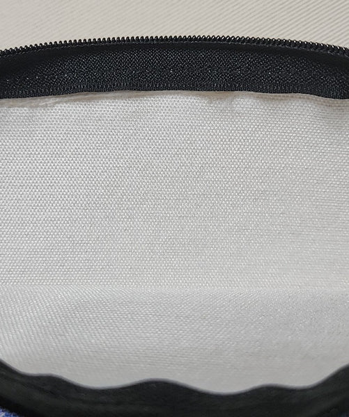 HD Linen Accessories Zipper bag 9"x6.5"- Sublimate  & Personalize for you!